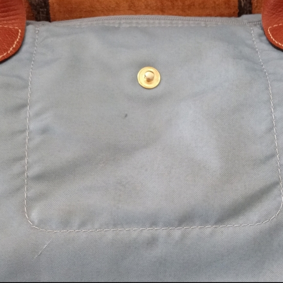 🐎VTG Longchamp🐎 - Le Pliage Small Long Handle "Shopping" - Picture 9 of 16